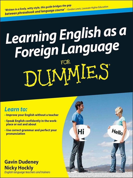 Title details for Learning English as a Foreign Language For Dummies by Gavin Dudeney - Wait list